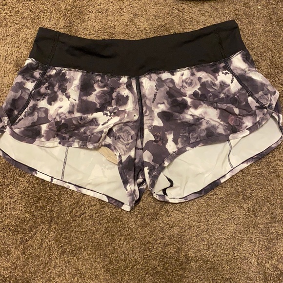 lululemon athletica Pants - Lululemon Floral Speed Shorts
